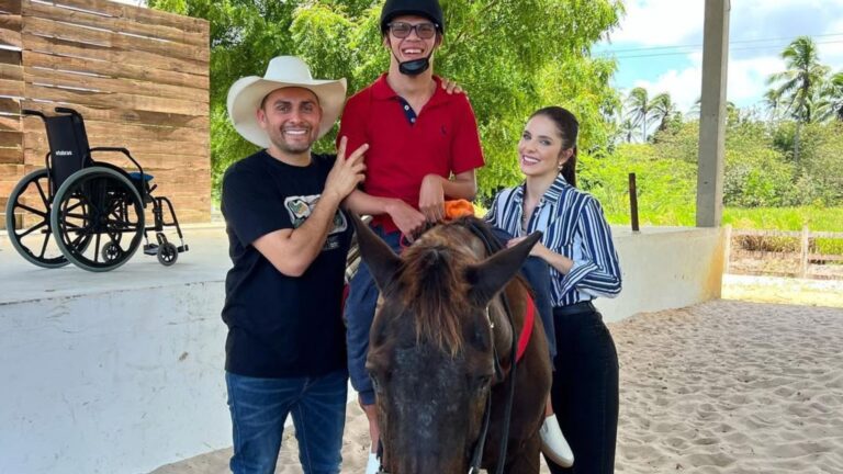 Mano Walter tem ‘projeto dos sonhos’ com cavalos para ajudar crianças neurodivergentes