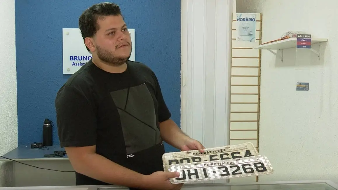 Perdeu a placa do carro em alagamento? Saiba como regularizar a situação no Detran-CE