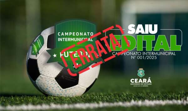 Errata nº 01 – Edital 001/2025 – Campeonato Intermunicipal