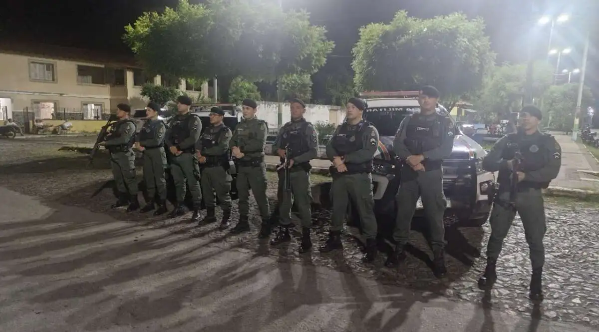 Forças de Segurança capturam 50 pessoas em operação intensiva no Ceará