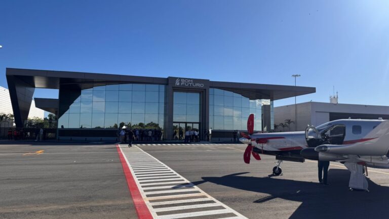 Conheça novo terminal de voos executivos para o agro, em Cuiabá