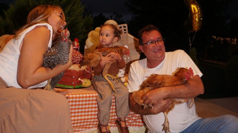 Festa de aniversário em Pernambuco viraliza com galinhas como convidadas