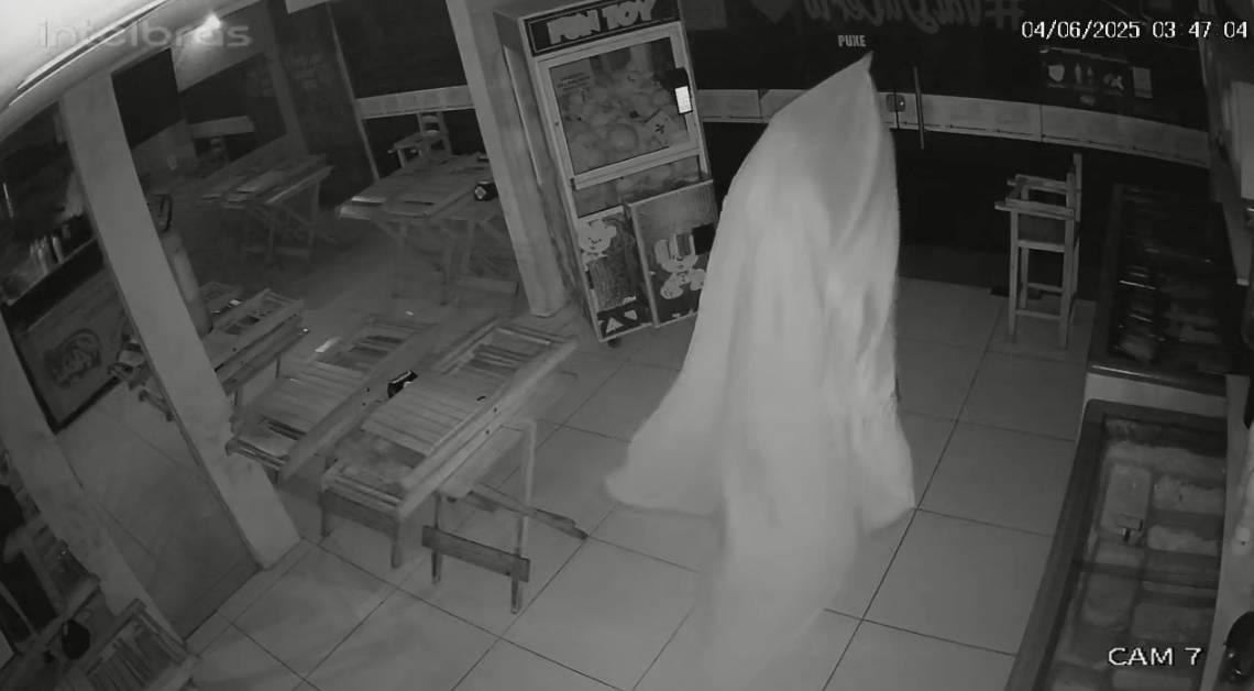 “Ladrão Babau” invade açaiteria na madrugada e furta R$ 300 e celular em Fortaleza