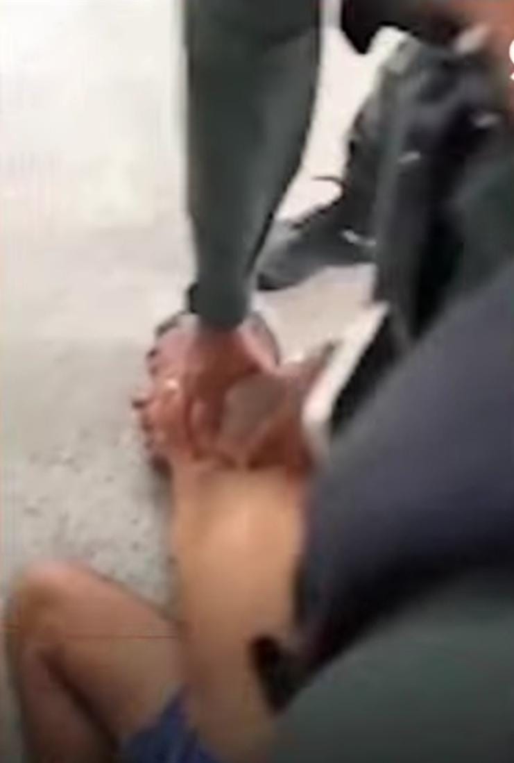 Homem tenta fugir da delegacia, é capturado e chama a mãe; confira vídeo