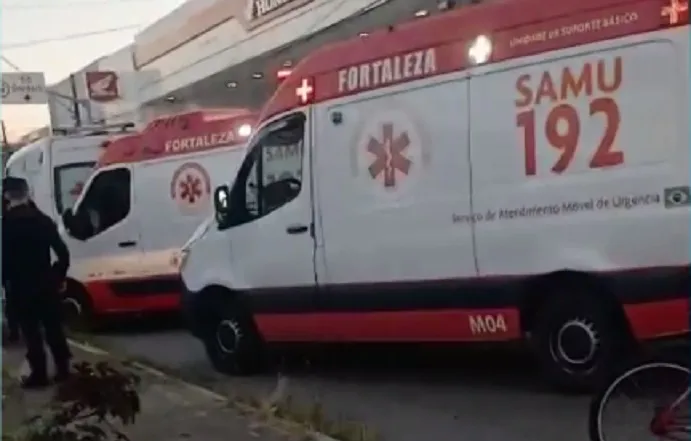 Motociclista ferido por linha de cerol em Fortaleza segue internado há cinco dias