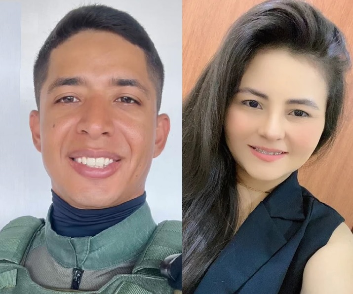 Policial militar e enfermeira morrem em acidente entre moto e carreta em Quixeramobim, no Ceará