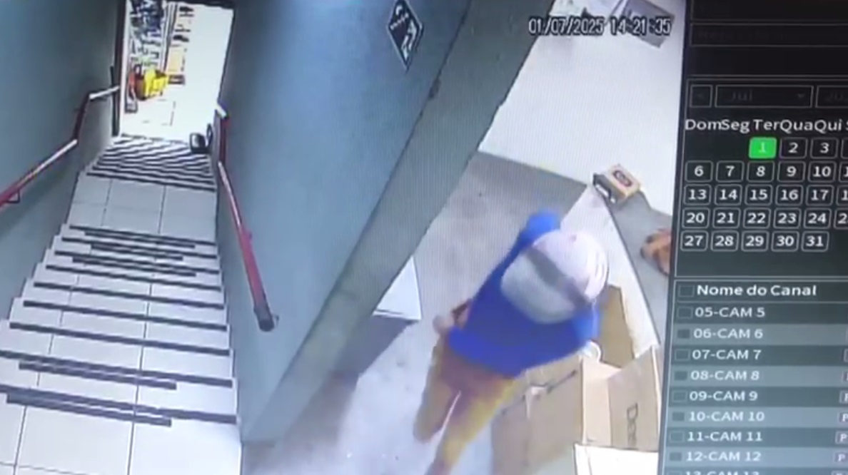 Criança de 5 anos é baleada durante assalto a loja em Caucaia/CE; um dos ladrões foi preso