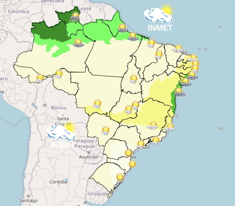 Terça terá geada no Sul e tempo seco no Centro-Oeste; veja a previsão