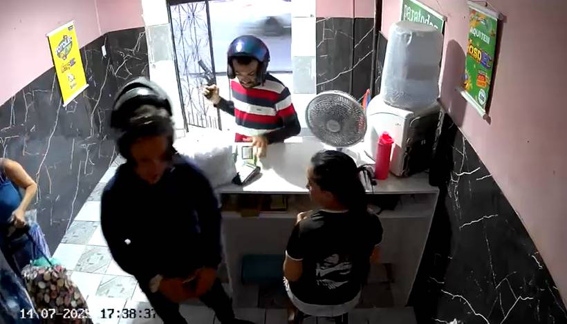 Criminosos armados invadem casa de apostas para intimidar concorrência