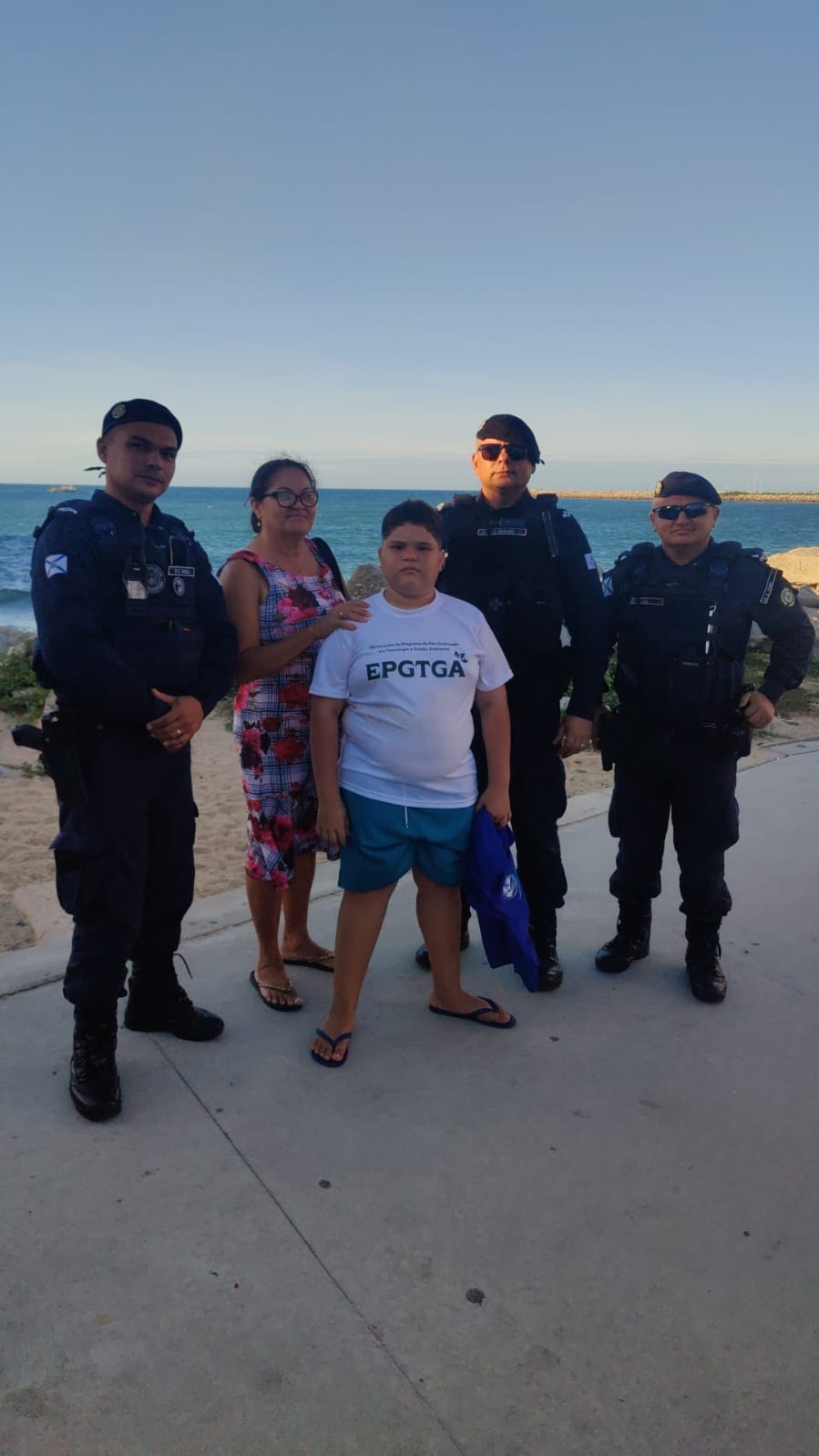 Adolescente com autismo desaparecido há dois dias é localizado pela Guarda Municipal na Beira Mar, em Fortaleza