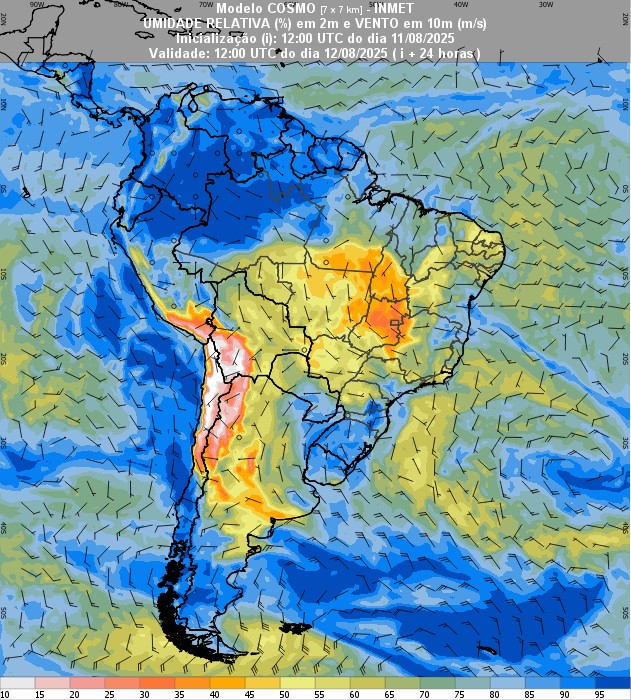Umidade do ar fica em nível crítico nesta terça-feira; veja a previsão