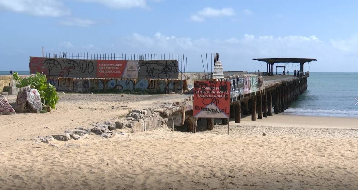 Prefeitura estuda demolir Ponte Velha na Praia de Iracema e moradores discordam