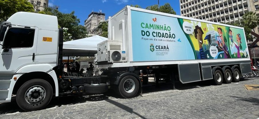 Nove cidades do Ceará recebem serviços do Caminhão do Cidadão na próxima semana; confira a lista