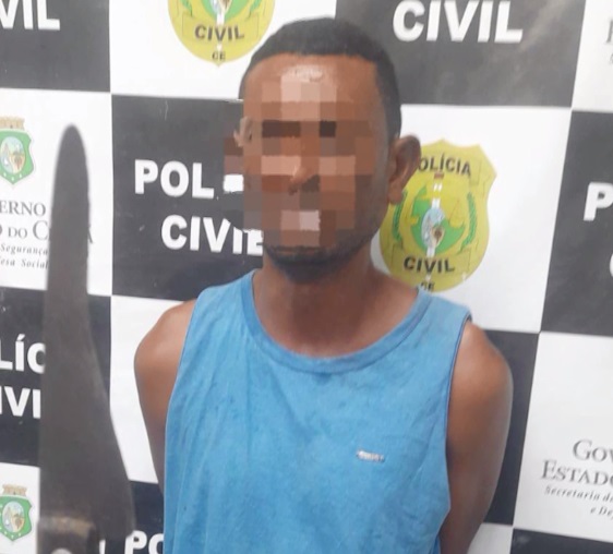 Homem é preso após tentar matar ex-mulher e vítima conseguir escapar, em Cascavel/CE