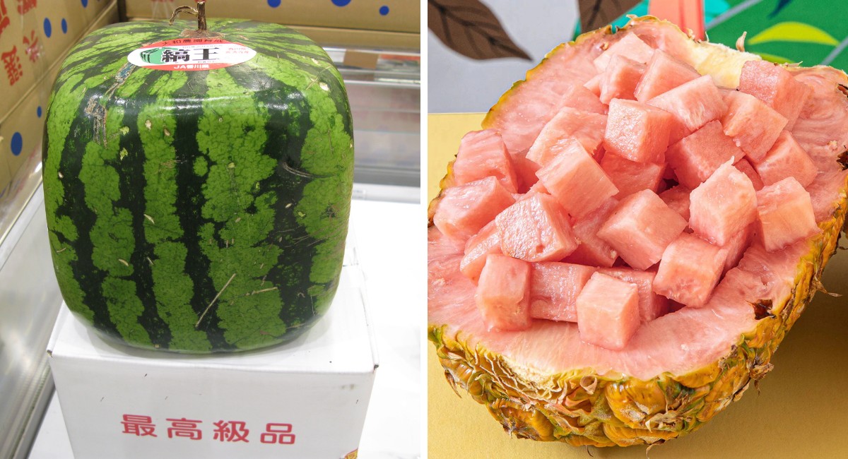 Melancia quadrada, abacaxi rosa e mais: conheça as frutas mais caras do mundo