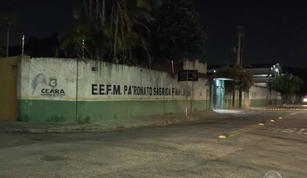 Vigilante é rendido por assaltantes durante saída de alunos em escola de Fortaleza
