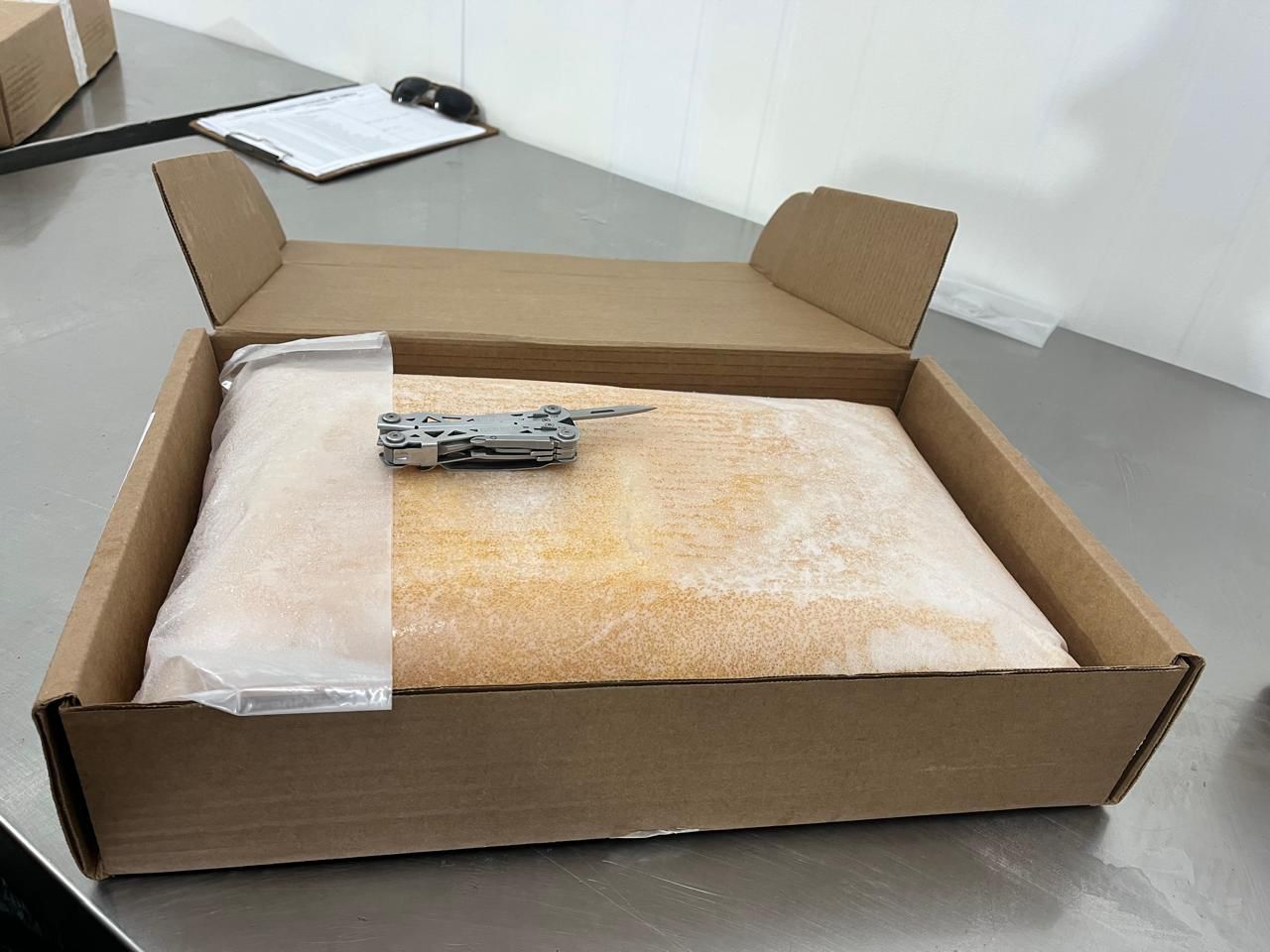 Operação da Receita Federal e Ibama apreende 19 toneladas de ova de peixe no Porto do Pecém