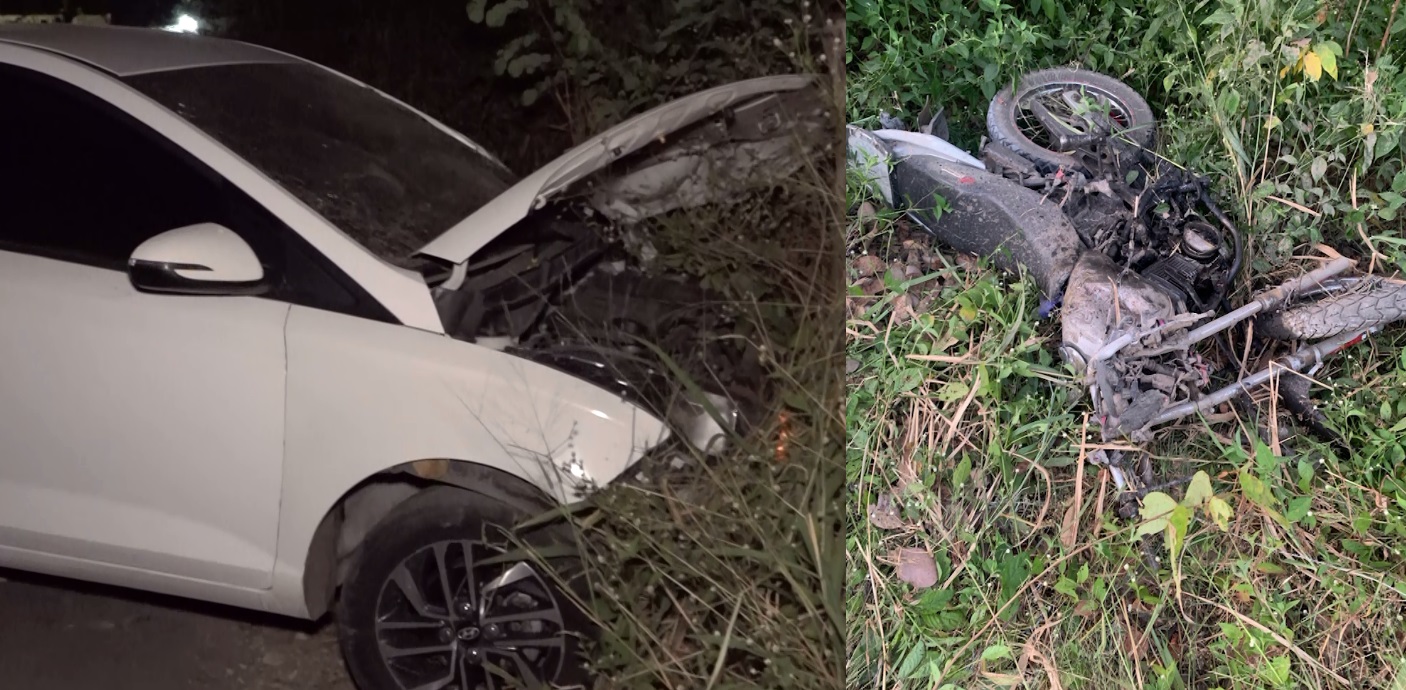 Motociclista morre ao voltar para casa após colisão com carro em Caucaia, no Ceará