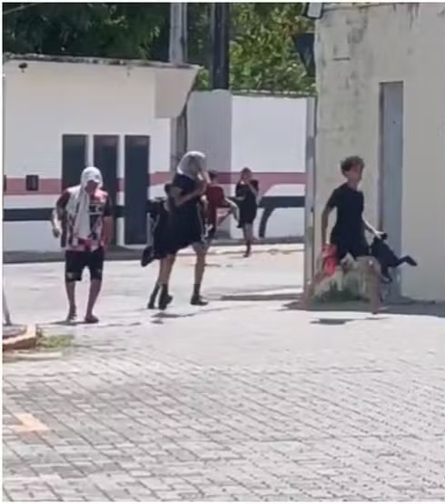 Abelhas atacam adolescentes no centro de treinamento do Ferroviário; área é isolada pelo Corpo de Bombeiros