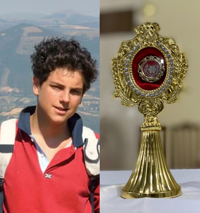 Paróquia Cristo Rei recebe relíquia de São Carlo Acutis neste sábado, em Fortaleza