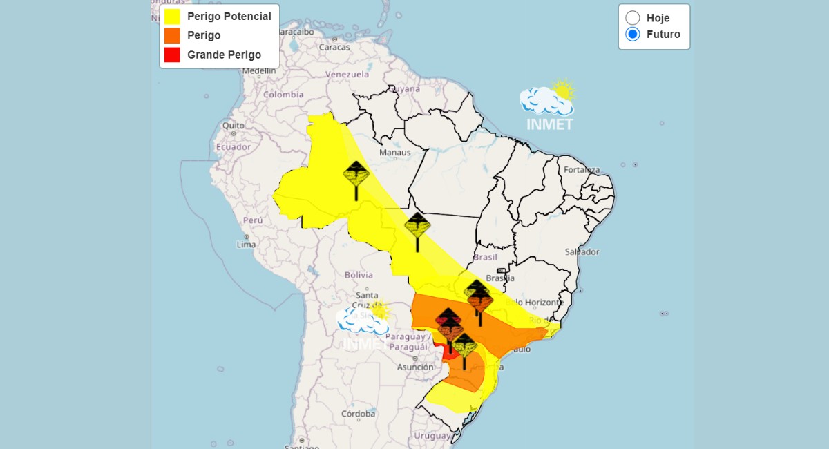 Fim de semana terá chuva generalizada e volta do frio no Brasil