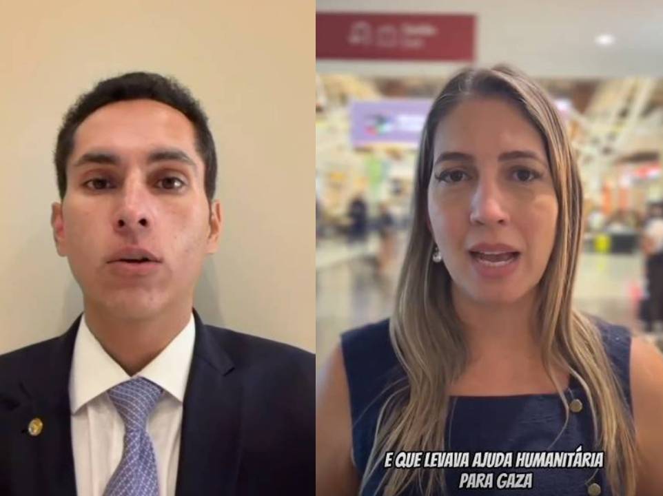 Políticos cearenses se manifestam sobre detenção de Luizianne Lins por Israel a caminho de Gaza