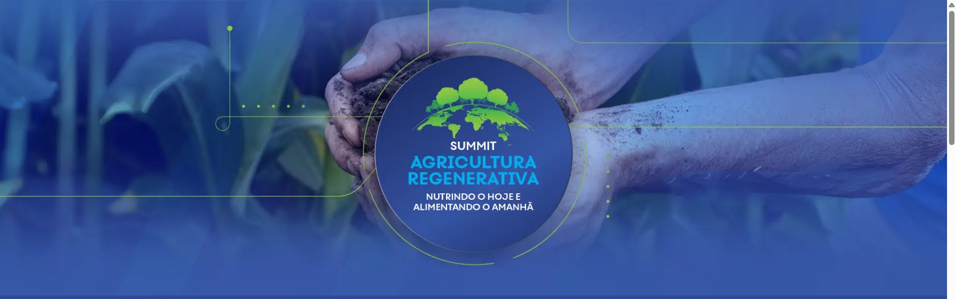Globo Rural abre inscrições para 1º Summit de Agricultura Regenerativa