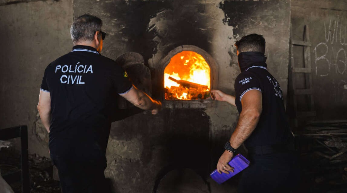 Polícia Civil incinera mais de 1,5 tonelada de drogas apreendidas no Ceará