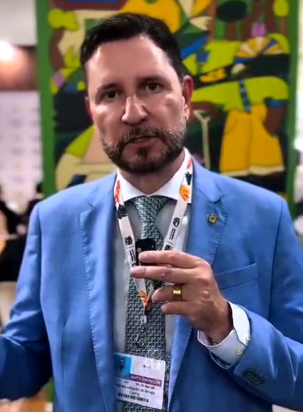 Presidente da Assembleia Legislativa do Ceará, Romeu Aldigueri destaca ações do Nordeste na COP30