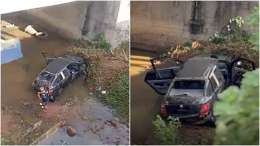 Carro despenca de ponte e deixa quatro pessoas feridas em Tianguá