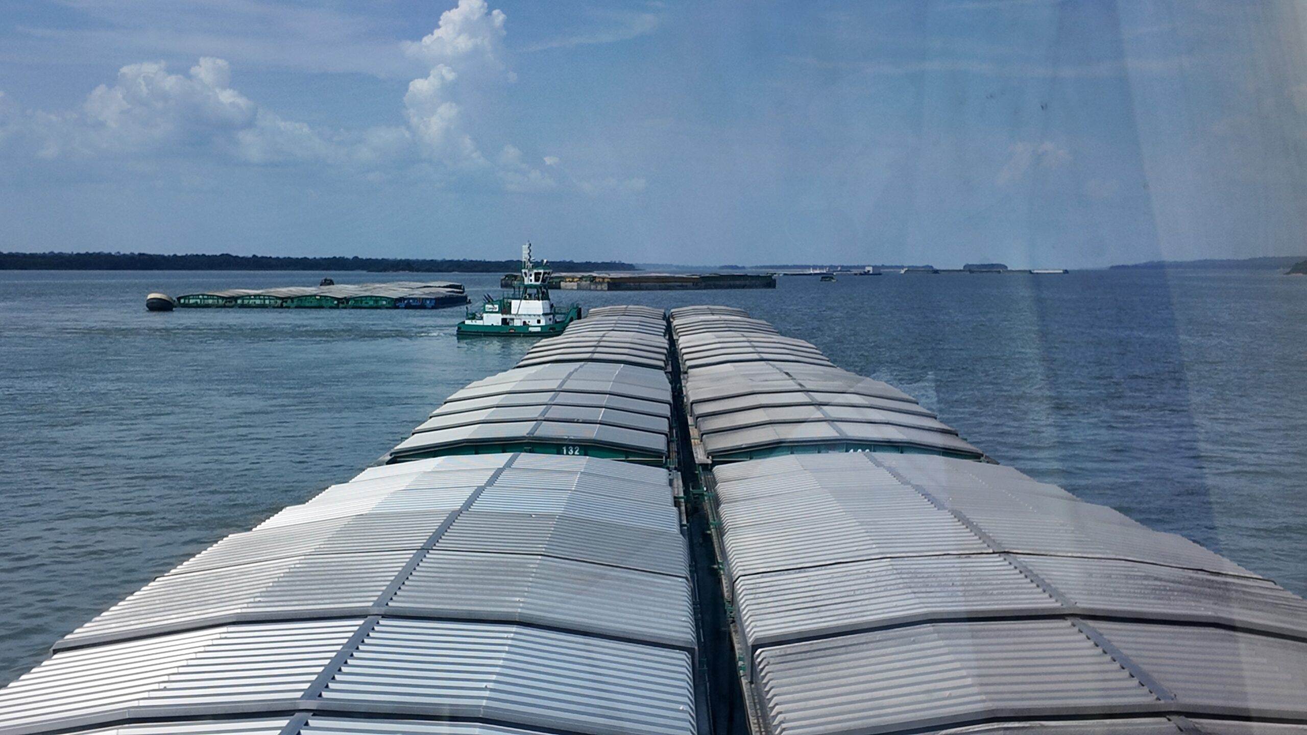 A jornada dos grãos pelo Tapajós rumo ao mercado externo