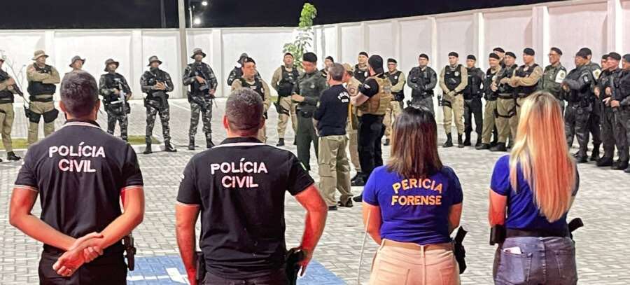 Operação “Integração Saturação Total” mobiliza mais de 800 agentes em todo o Ceará para combater o crime organizado