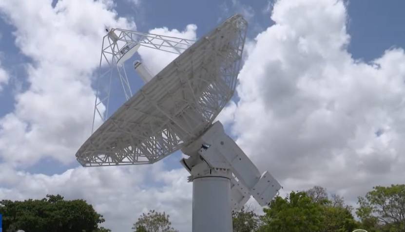 Nova antena inaugurada no Ceará integra rede internacional de monitoramento do espaço e da Terra