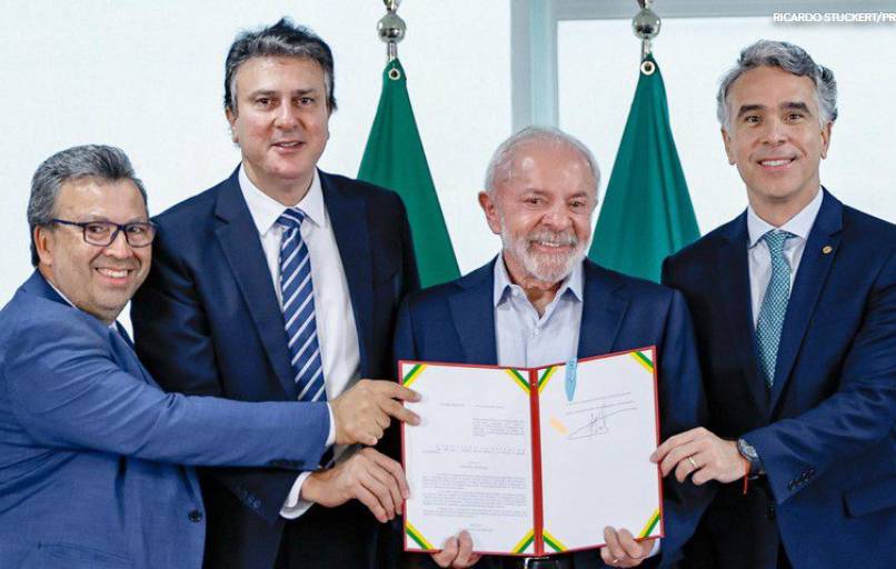 Lula afirma que Camilo Santana pode ter superado Haddad como melhor ministro da Educação do Brasil