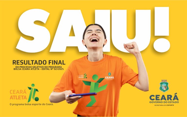 Sesporte divulga resultado final da concessão de seis mil bolsas do Projeto Bolsa-Esporte