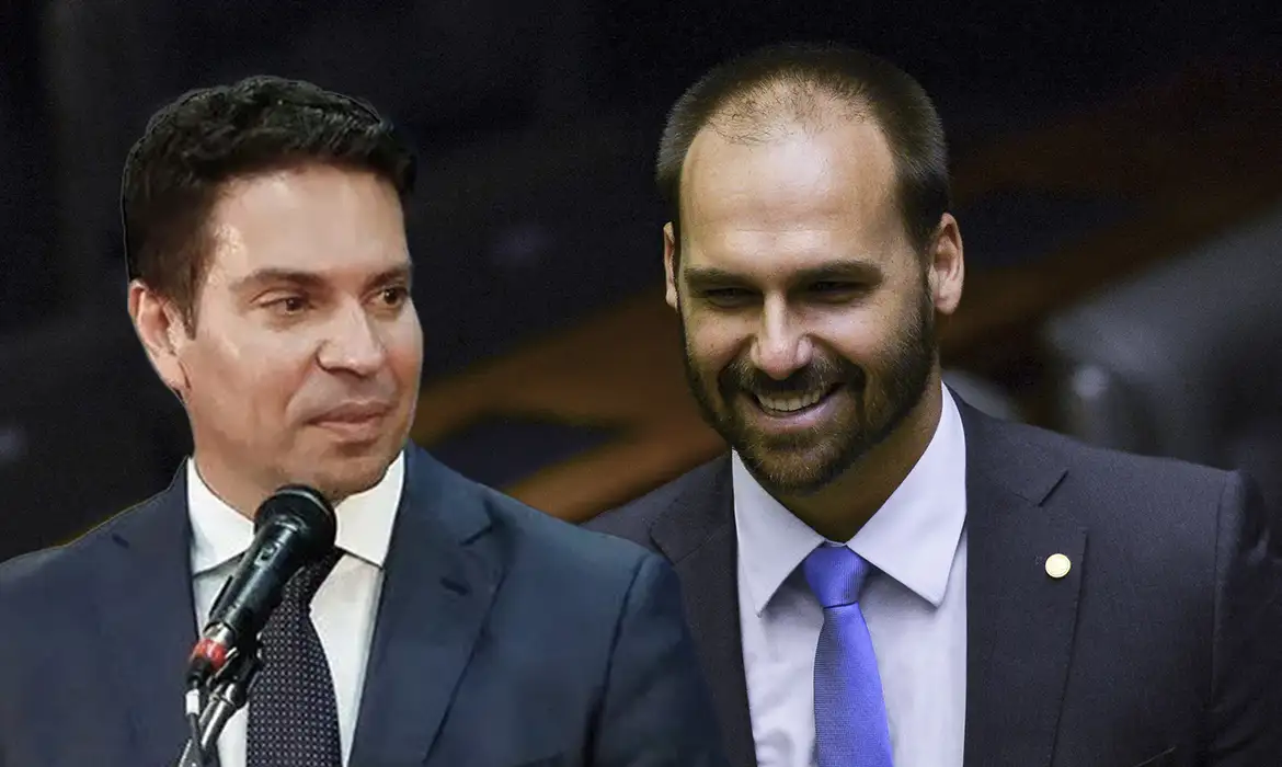 Câmara dos Deputados decide cassar mandatos de Eduardo Bolsonaro e Ramagem