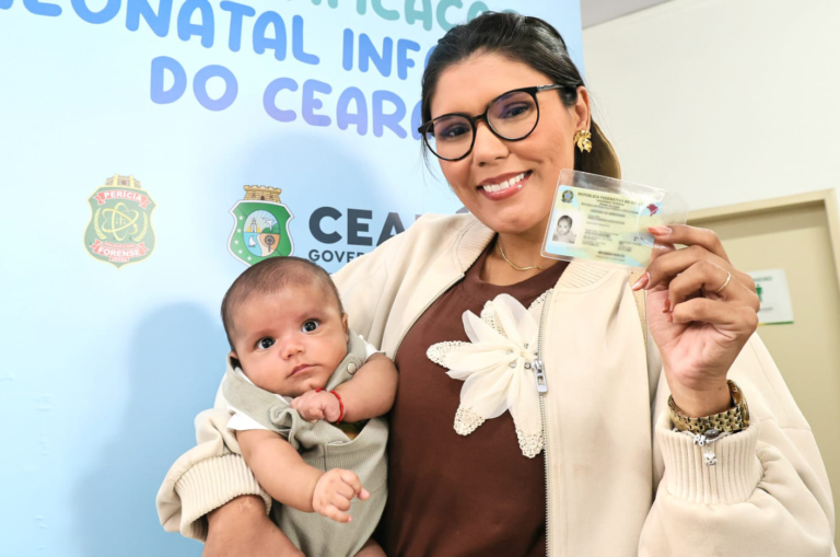 Carteira de Identidade Nacional começa a ser emitida para crianças de 0 a 6 anos no Ceará; entenda