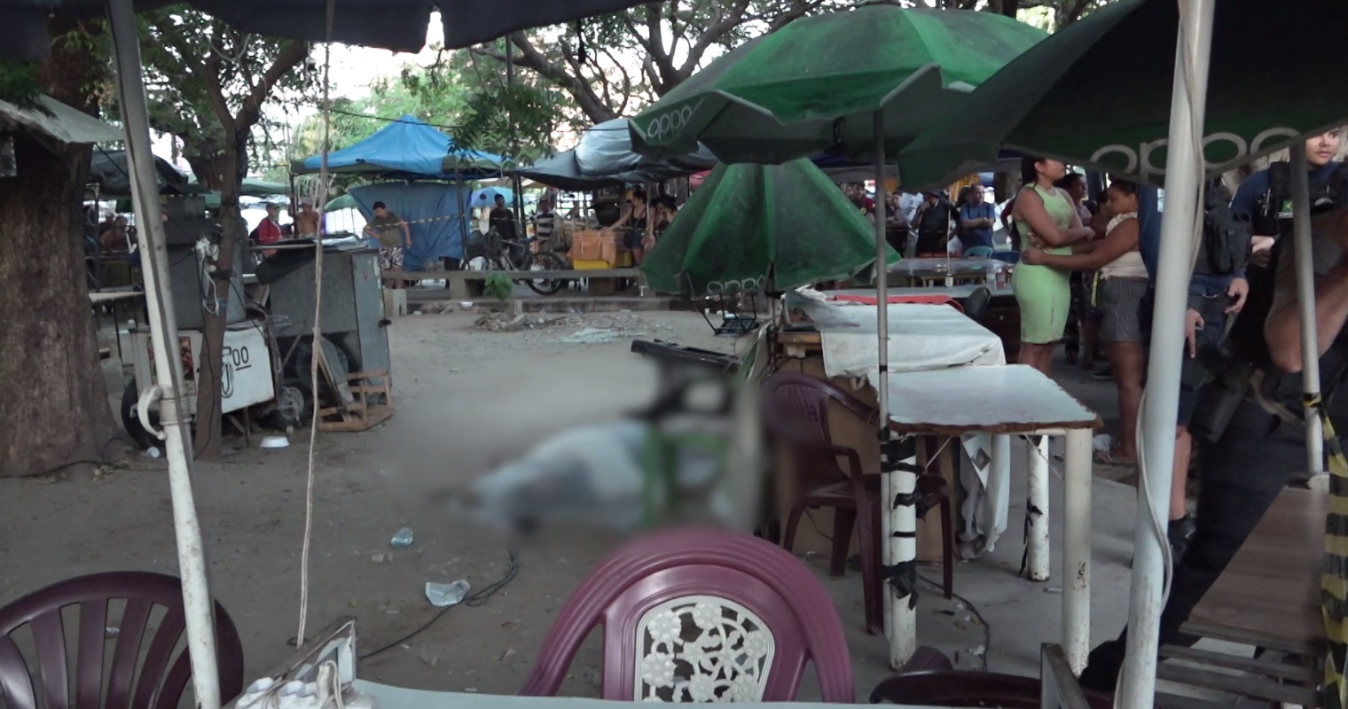 Homem que atuava fazendo cobranças para agiota é morto a tiros em praça de Fortaleza
