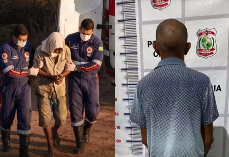 Homem é preso após tentar matar esposa no Ceará; mulher ficou perdida em mata por três dias