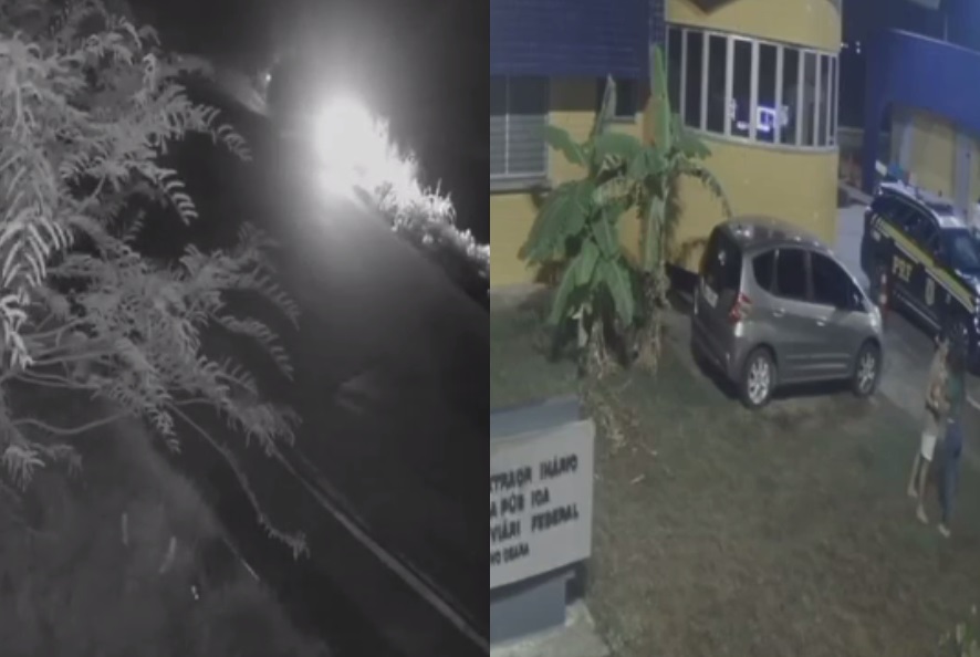 Mulher pula de carro em movimento para escapar de agressão no Ceará; veja o vídeo