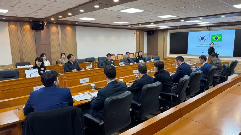 Brasil e Coreia do Sul avançam em agenda para missões de abertura de mercado