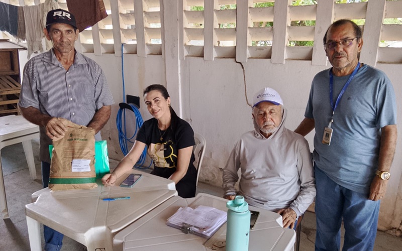 Distribuição de sementes do Hora de Plantar começa em Limoeiro do Norte