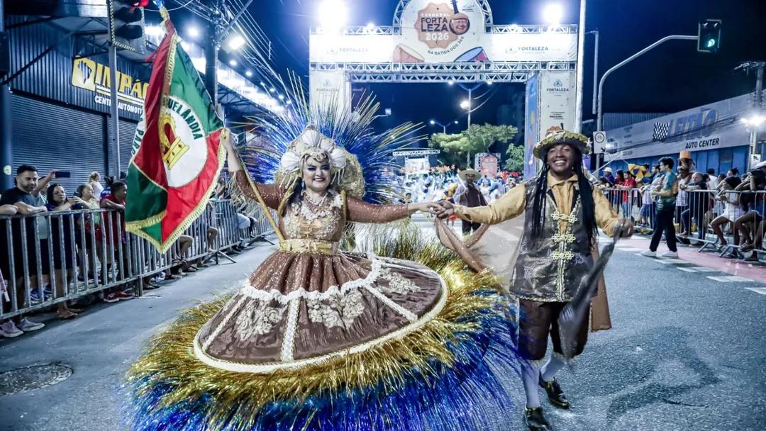 Escola de Samba Imperadores é campeã do Carnaval de Fortaleza 2026