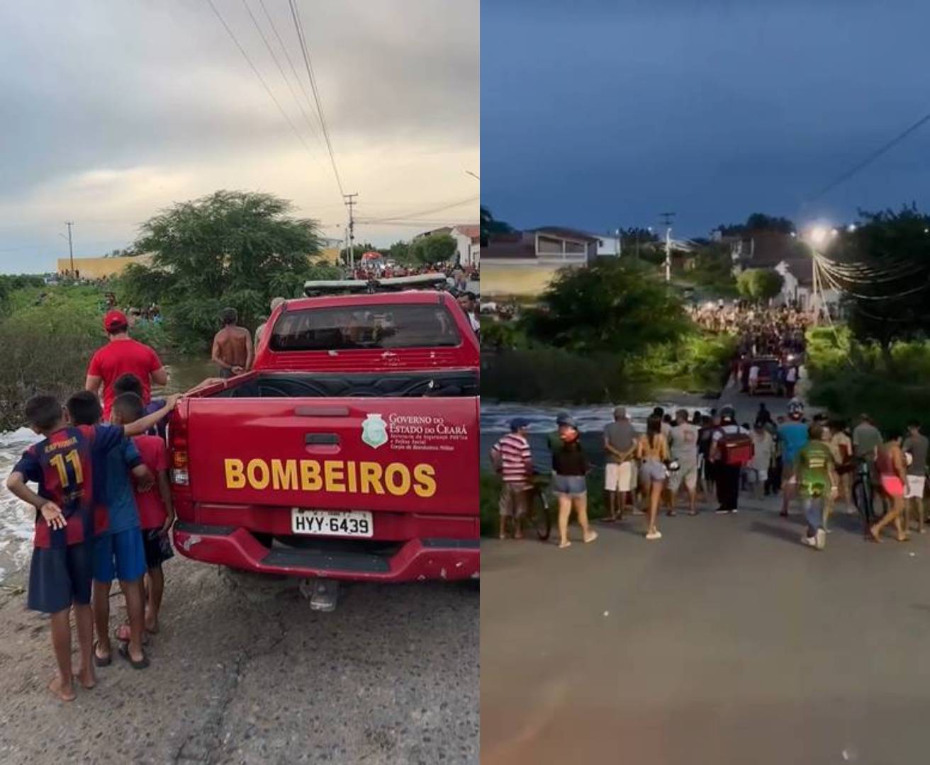 Homem desaparece em passagem molhada durante pescaria em Crateús, no Ceará