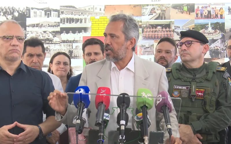“Se enfrentar a polícia, será a perda da vida”, diz Elmano sobre criminosos no Ceará