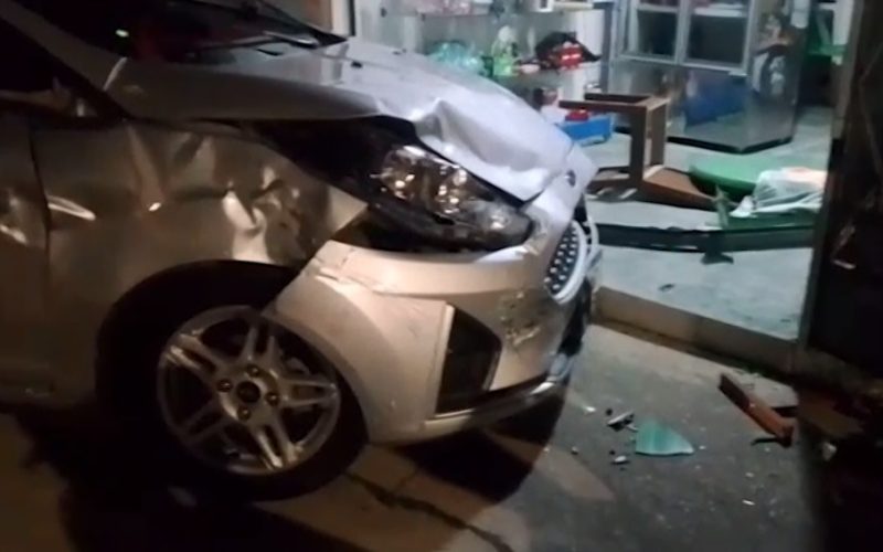 Motociclista embriagado causa acidente durante festa de aniversário de criança no Ceará