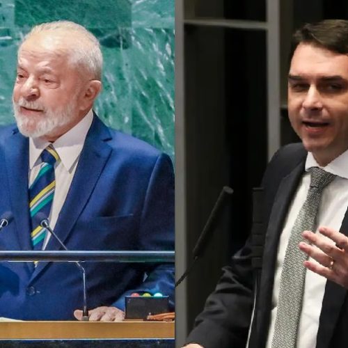 Pesquisa que aponta Flávio à frente de Lula no 2º turno é de empresa mexicana sem registro no TSE