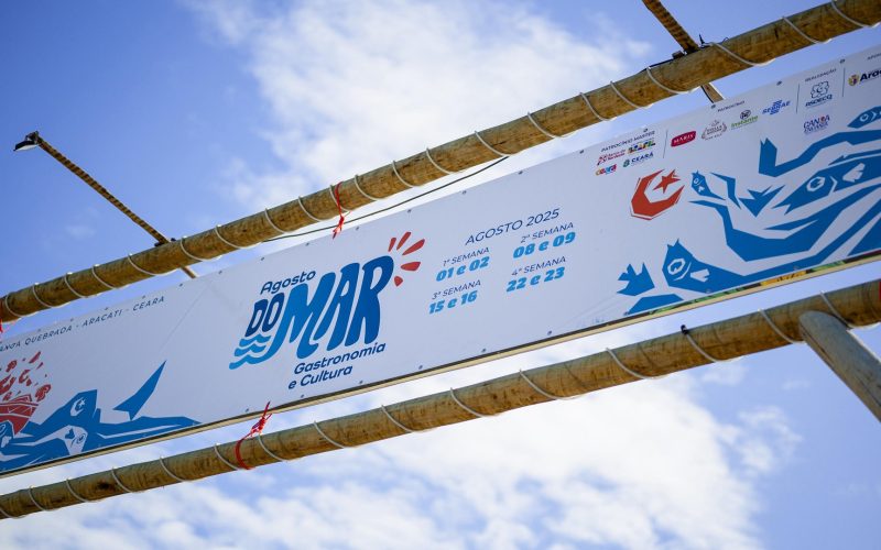 Agosto do Mar: Festival recebe chefs renomados e apresentações culturais em Canoa Quebrada, no Ceará