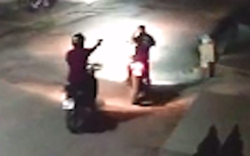 Câmera de segurança flagra execução em Iracema, no interior do Ceará