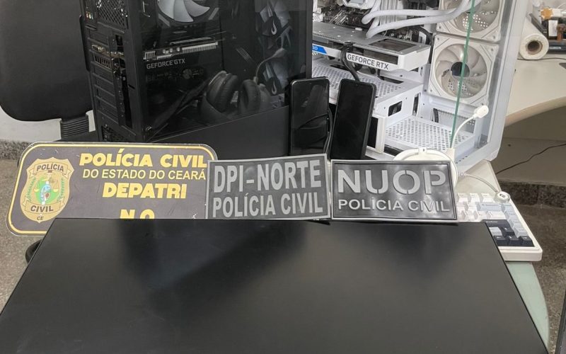 Dupla é presa em Fortaleza após anunciar na internet equipamentos eletrônicos furtados